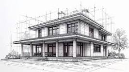 Elevation design sketch